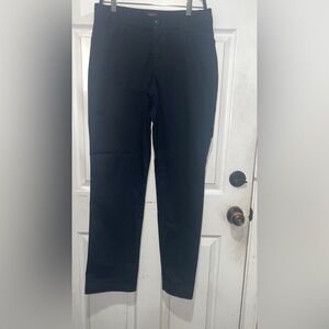 Lee black dress pants with a straight leg fit size:10L #formalwear #workwear